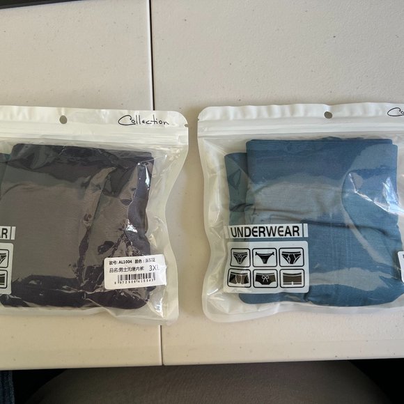 Underwear Unopened Collection Fits 177-198 New Navy and Mint - Picture 6 of 7